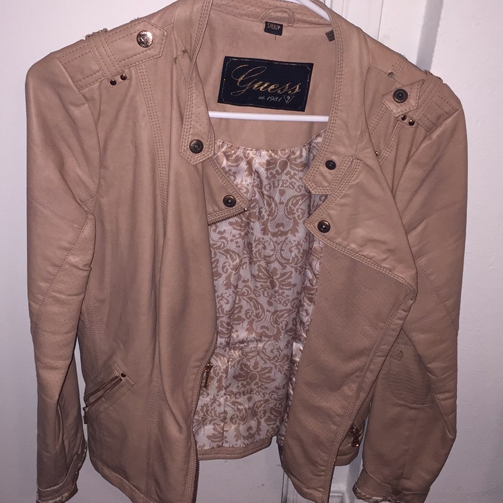 Guess leather jacket